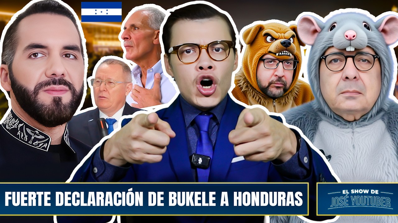 BUKELE SACUDE HONDURAS - LLEGAN LOS THERIANS A EL SALVADOR 