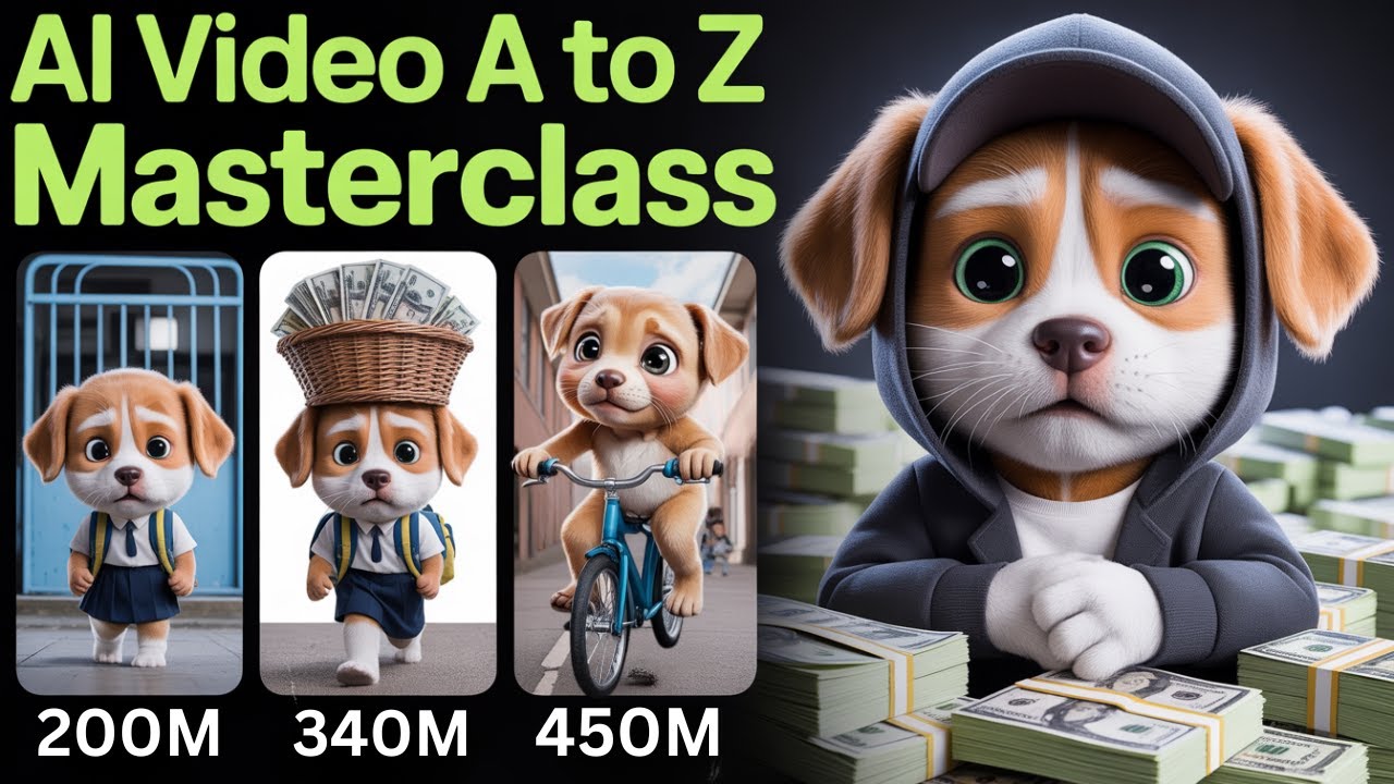 AI Video A to Z Masterclass   Cute Puppy Shorts Se 100M+ Views Kaise Aate Hai