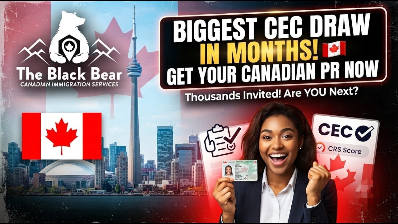 Canada Holds Largest CEC Express Entry Draw Since March | Canada PR Update 2026