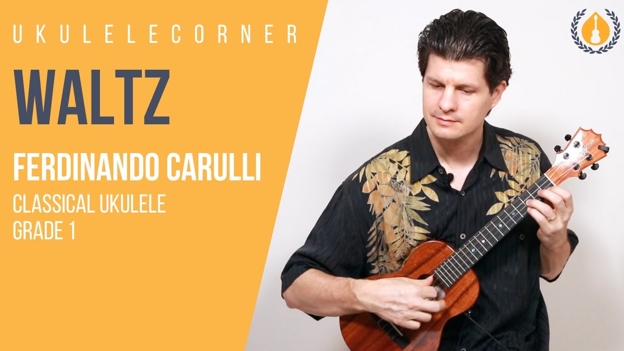 Waltz by Ferdinando Carulli performed on Ukulele by Jeff Peterson