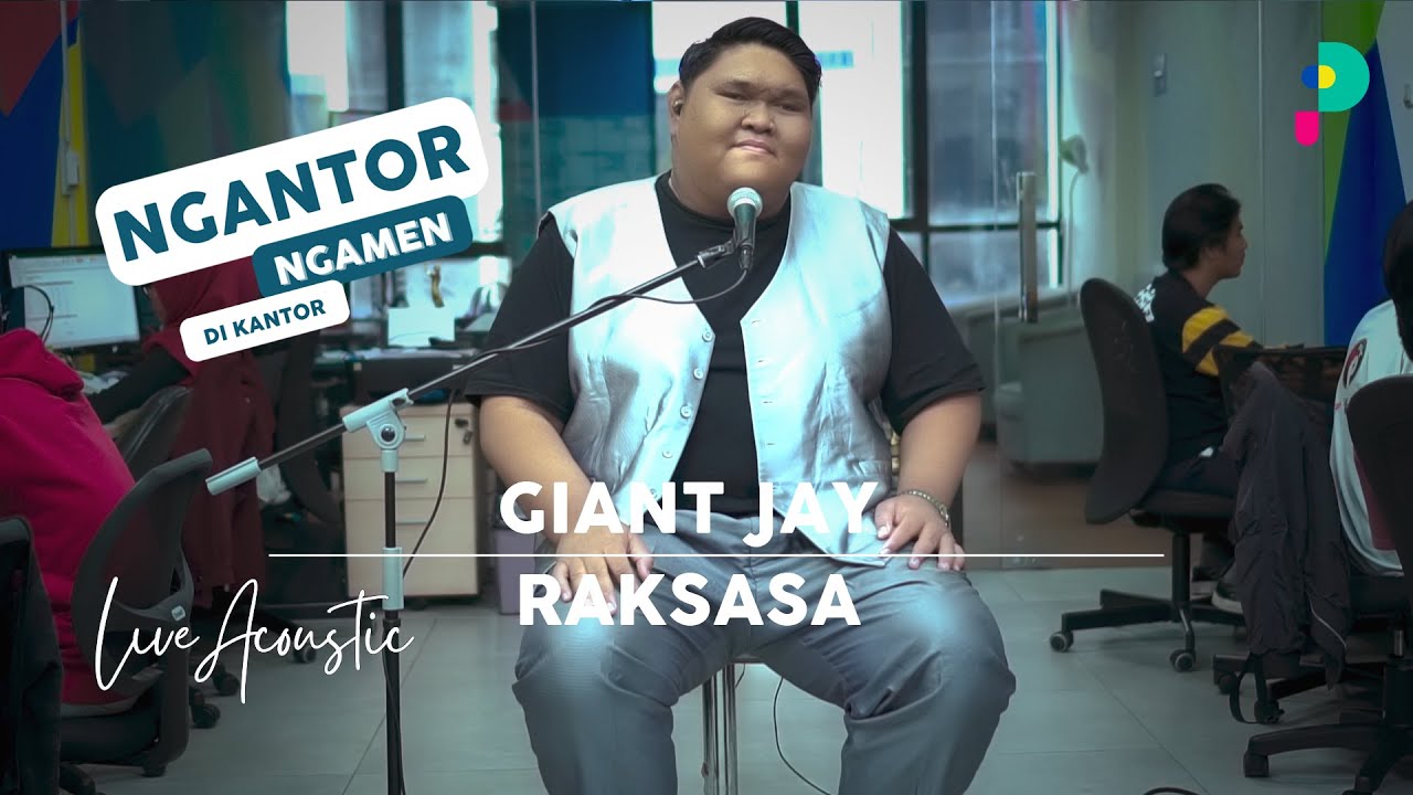 GIANT JAY - RAKSASA ( live Acoustic ) #Ngantor Ngamen Di Kantor