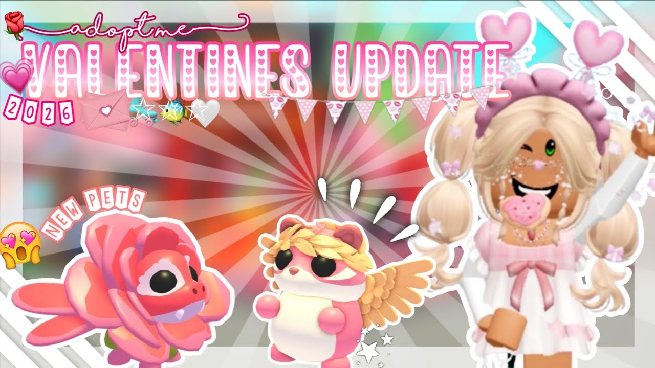 Adopt me Valentine’s update 2026💐||week 1🌹