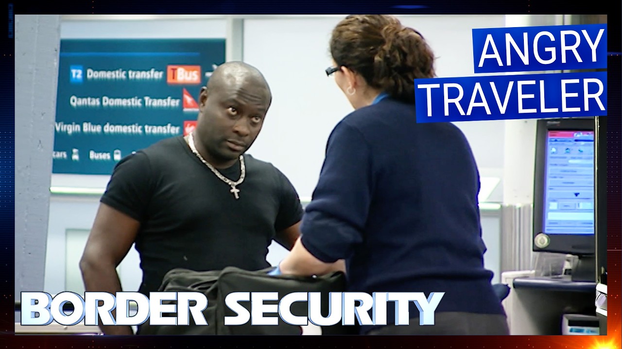 Agitated Man Threatens To Sue Border Officials | S7 E1 FULL EPISODE | Border Security Australia