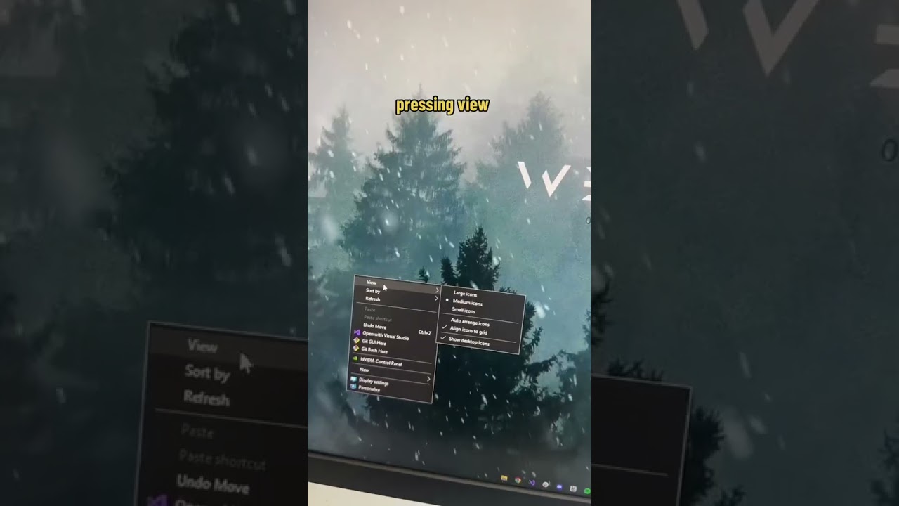 Чистый рабочий стол Windows