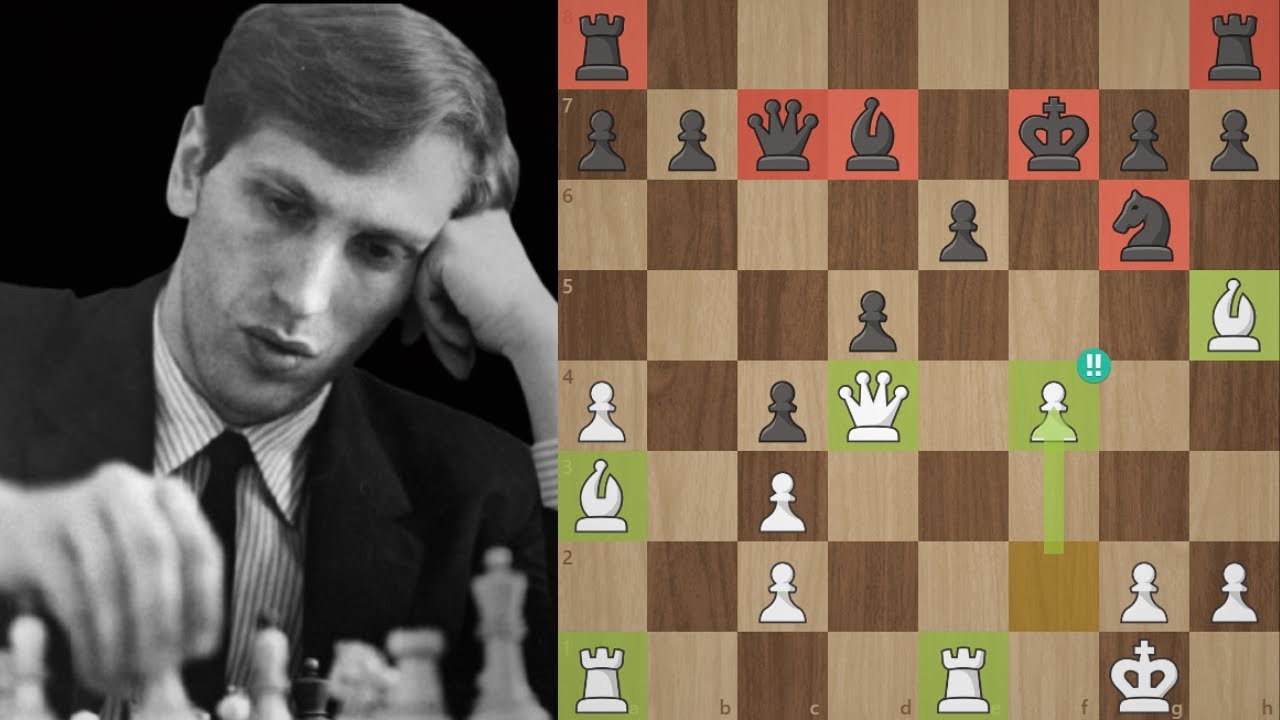 LA PARTIE HISTORIQUE DE BOBBY FISCHER ET BENT LARSEN!!!