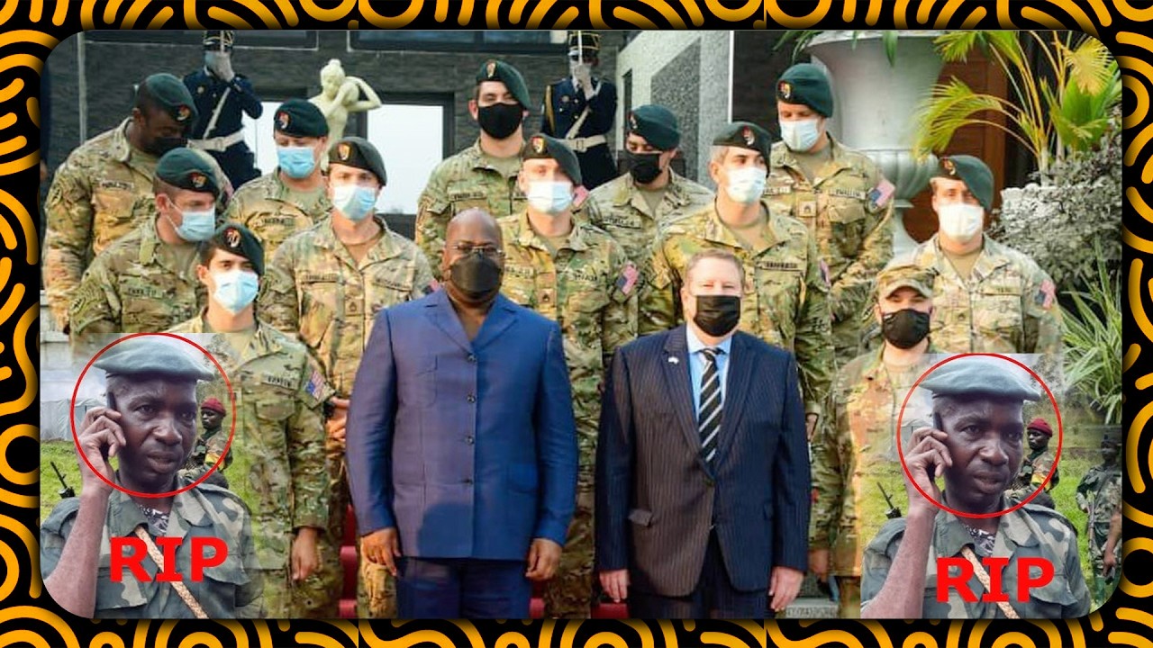 GEN. MACHANO WA FARDC YISHWE NA M23// DAVGIN ANDERSON UYOBORA AFRICOM YAHUYE NA PEREZIDA TSHISEKEDI