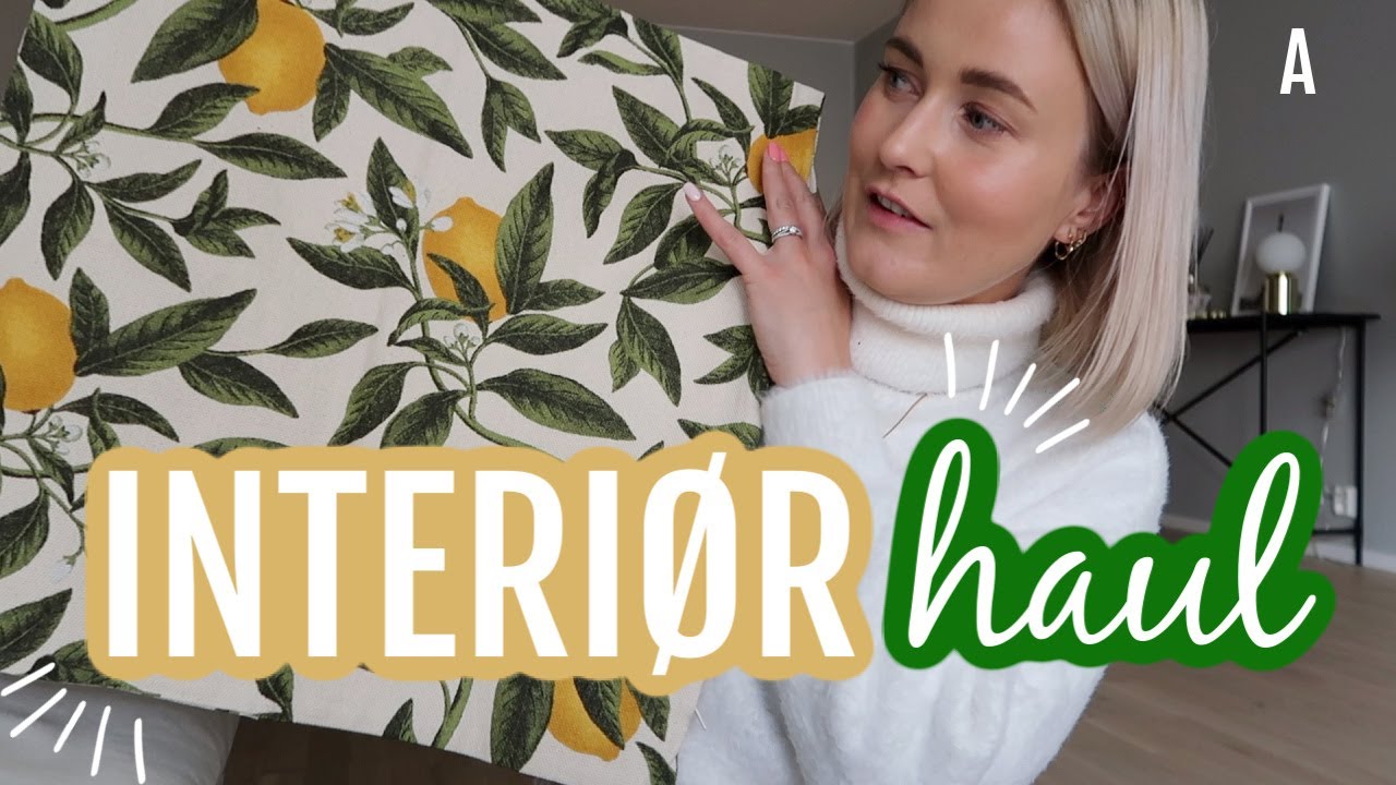 NYTT I HJEMMET OG ANTREKK DENNE UKEN - UKENTLIG VLOGG I KAJA-MARIE