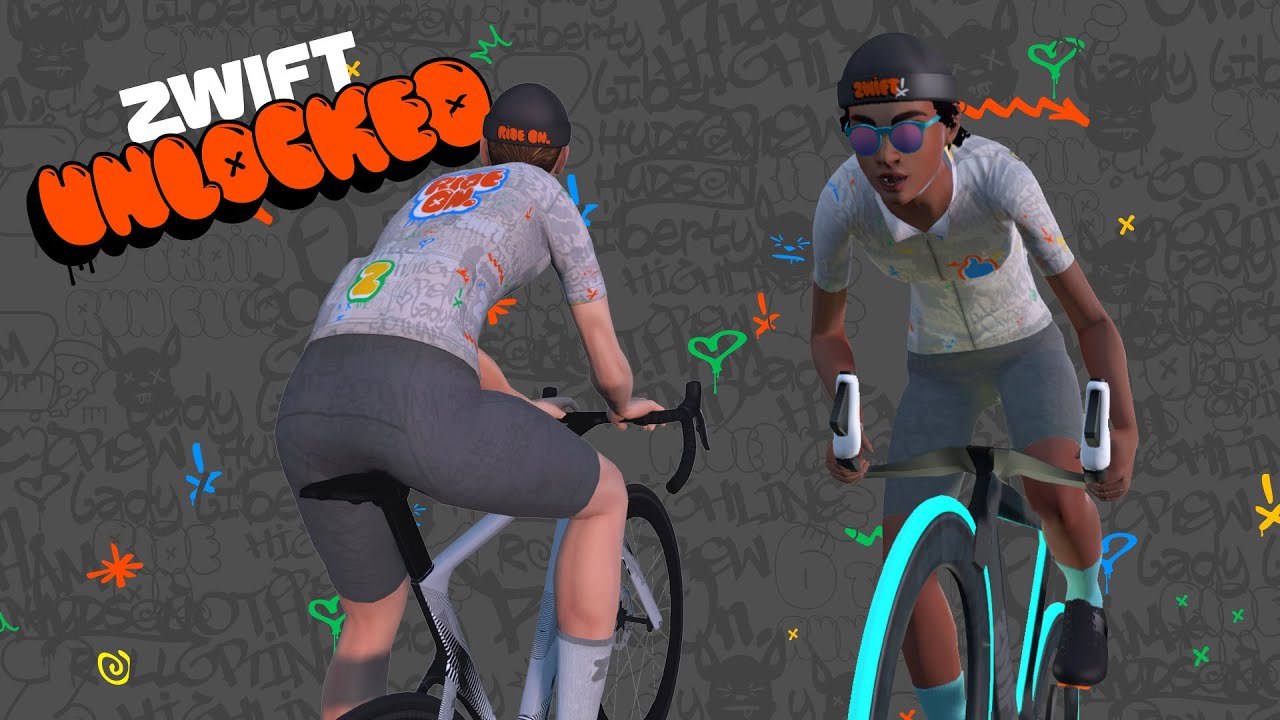 Zwift Unlocked - STAGE 4 - Spinfinity - (Scratch Race) Total 19 km (390-510)