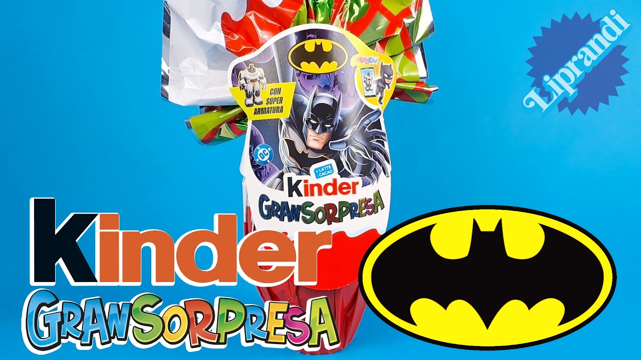 Kinder Gransorpresa 2026 Batman | Il primo uovo di pasqua dell'anno | Un salto in edicola