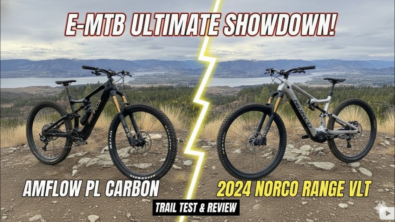 AMFLOW PL Carbon vs. NORCO Range VLT | EMTB COMPARISON