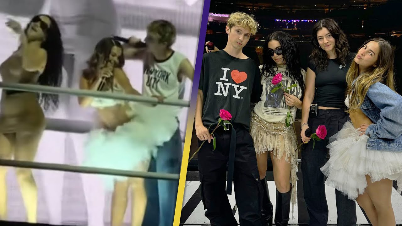 Watch Lorde and Addison Rae’s SURPRISE at Charli XCX and Troye Sivan’s Concert