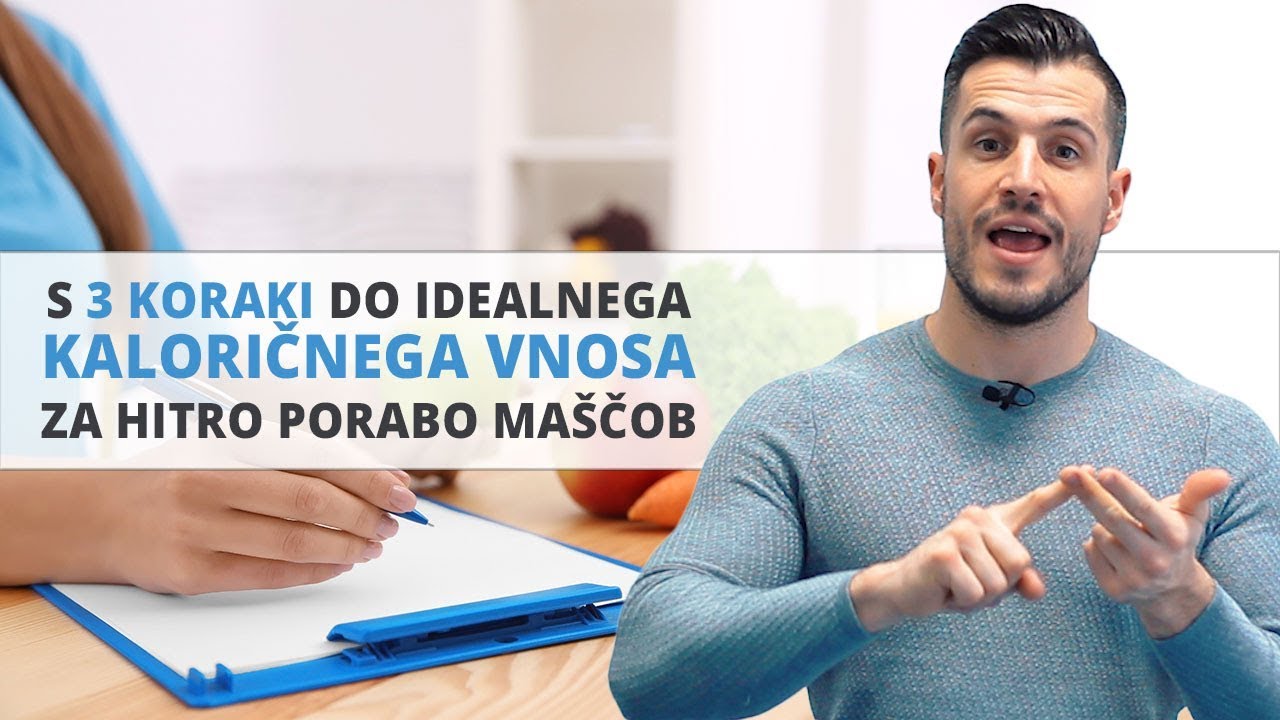 S 3 koraki do idealnega kaloričnega vnosa za hitro porabo ma&scaron;čob.