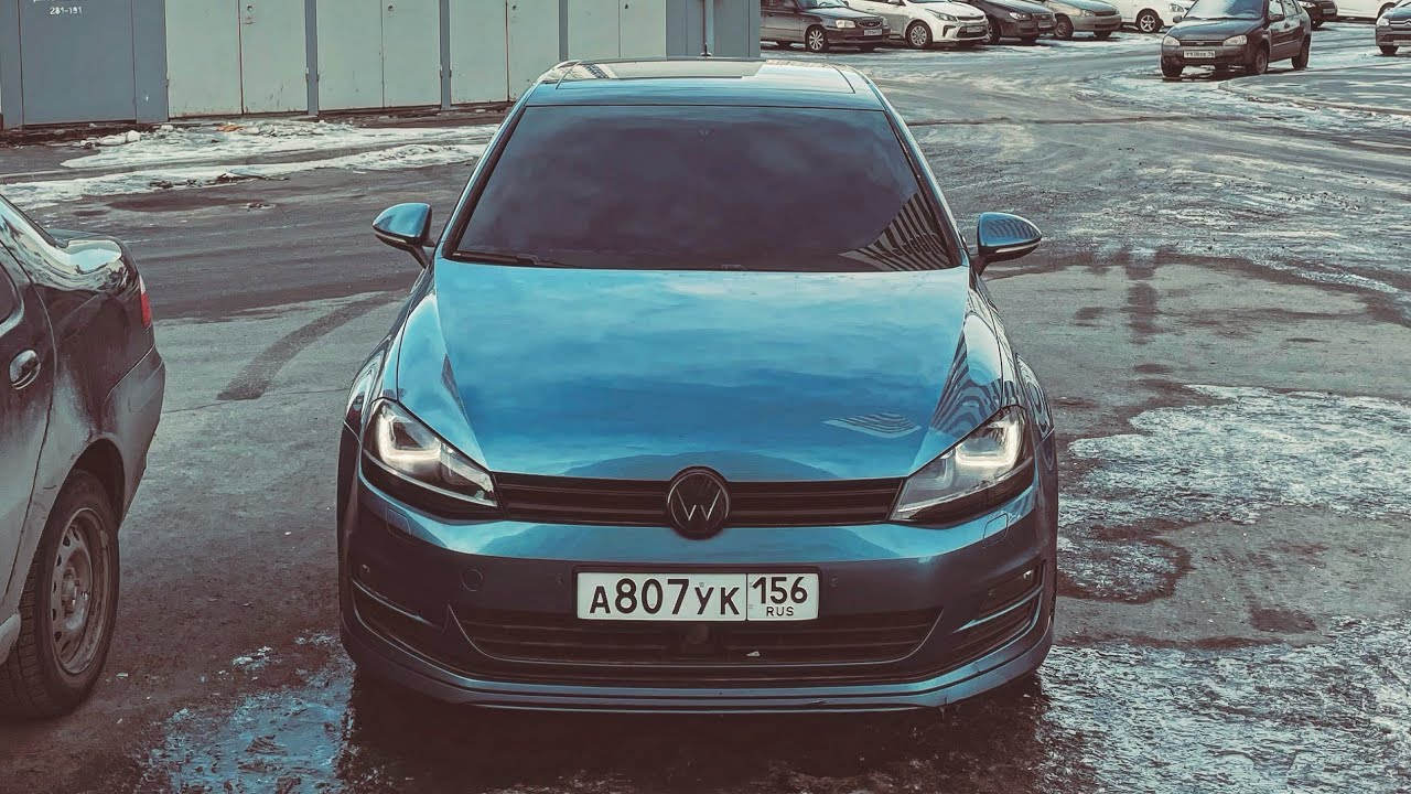 БУДНИ С GOLF MK7!  Перетяжка руля. СДАЛ КАТАЛИК С ГОЛЬФА НА СКУПКУ. Новая зимняя резя.