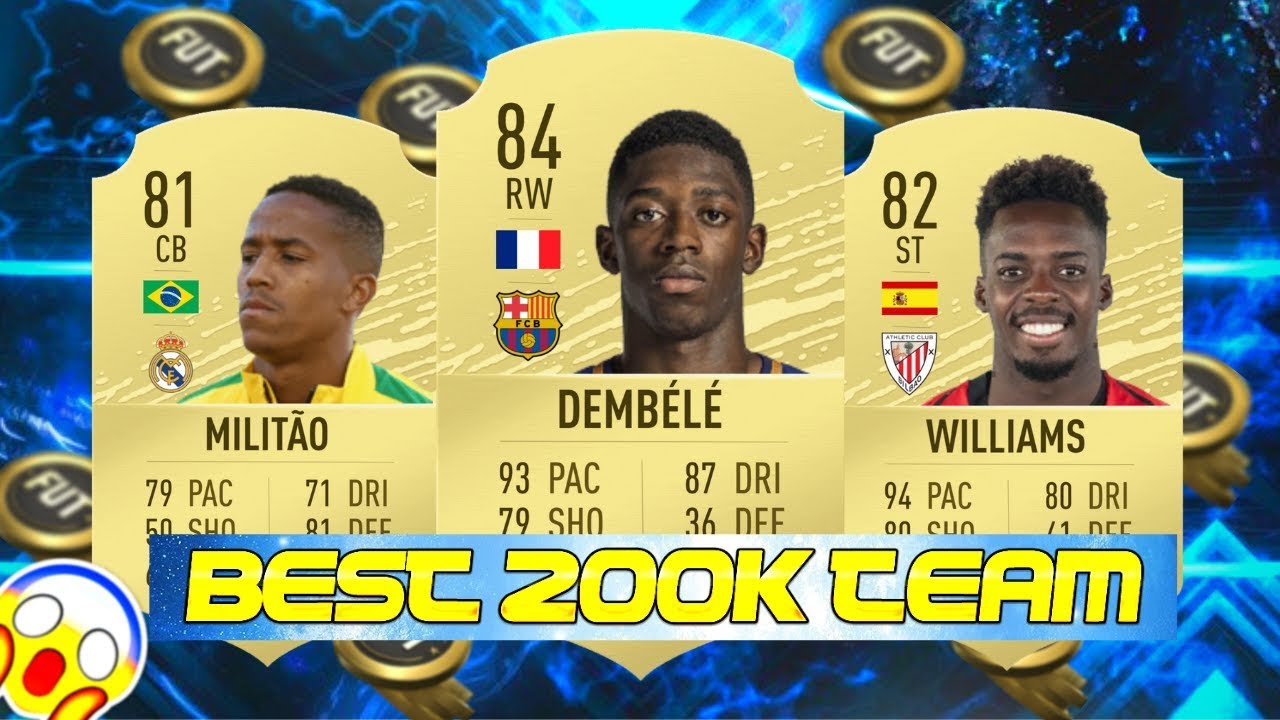 FIFA 20 INSANE 200K TEAM | SUPER SWEATY 200K HYBRID FIFA 20!!!