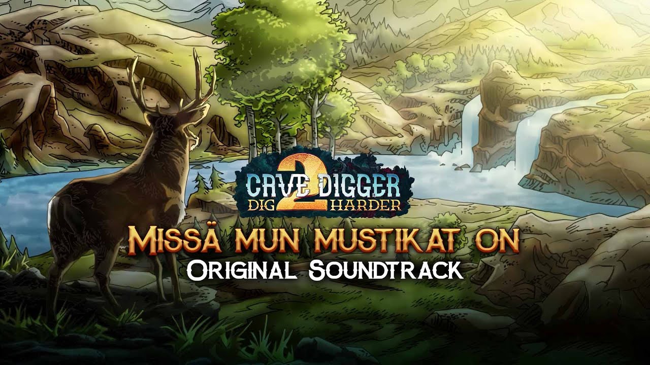 Cave Digger 2 OST | Vocal Soundtrack | Missä mun mustikat on. Jukka Takalo & Frosty River