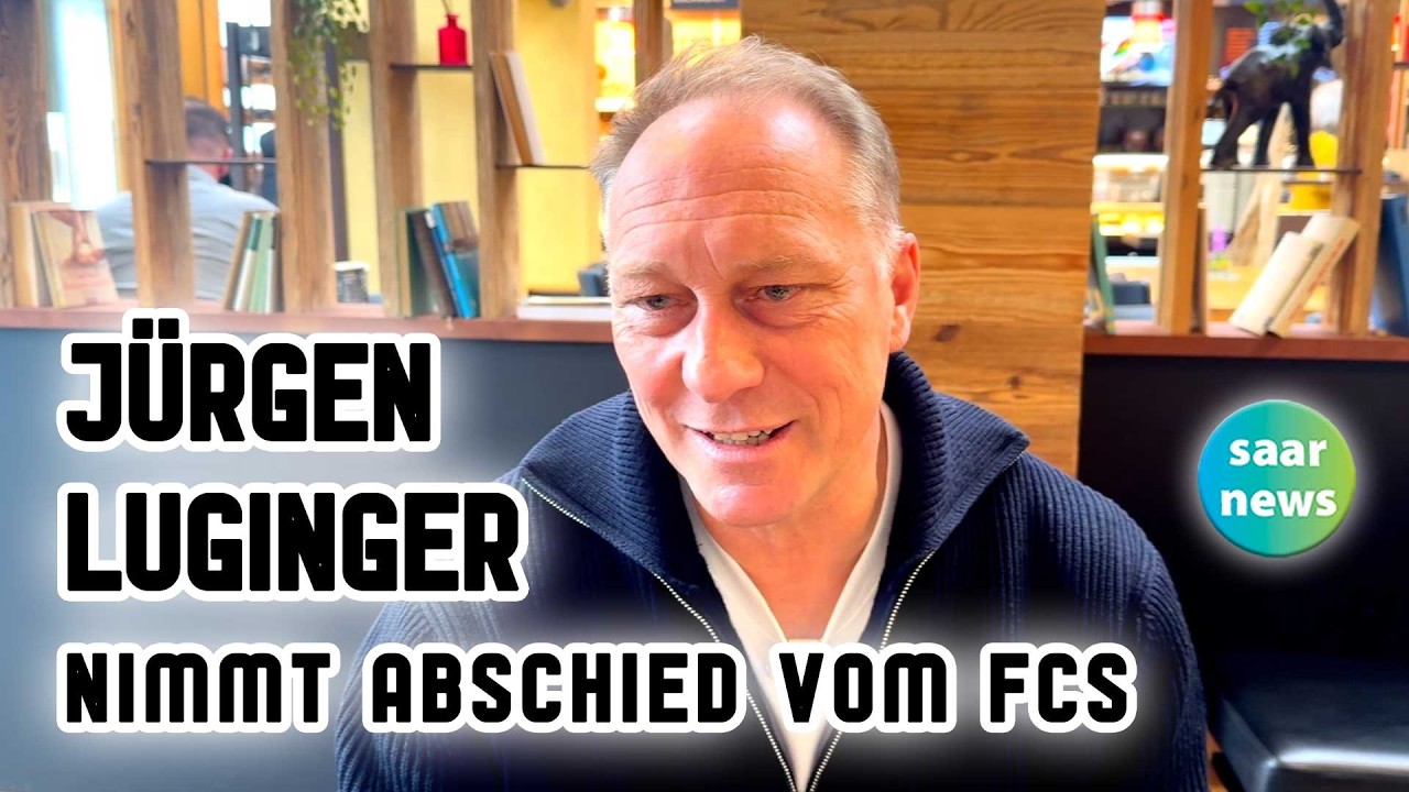 Jürgen Luginger verabschiedet sich