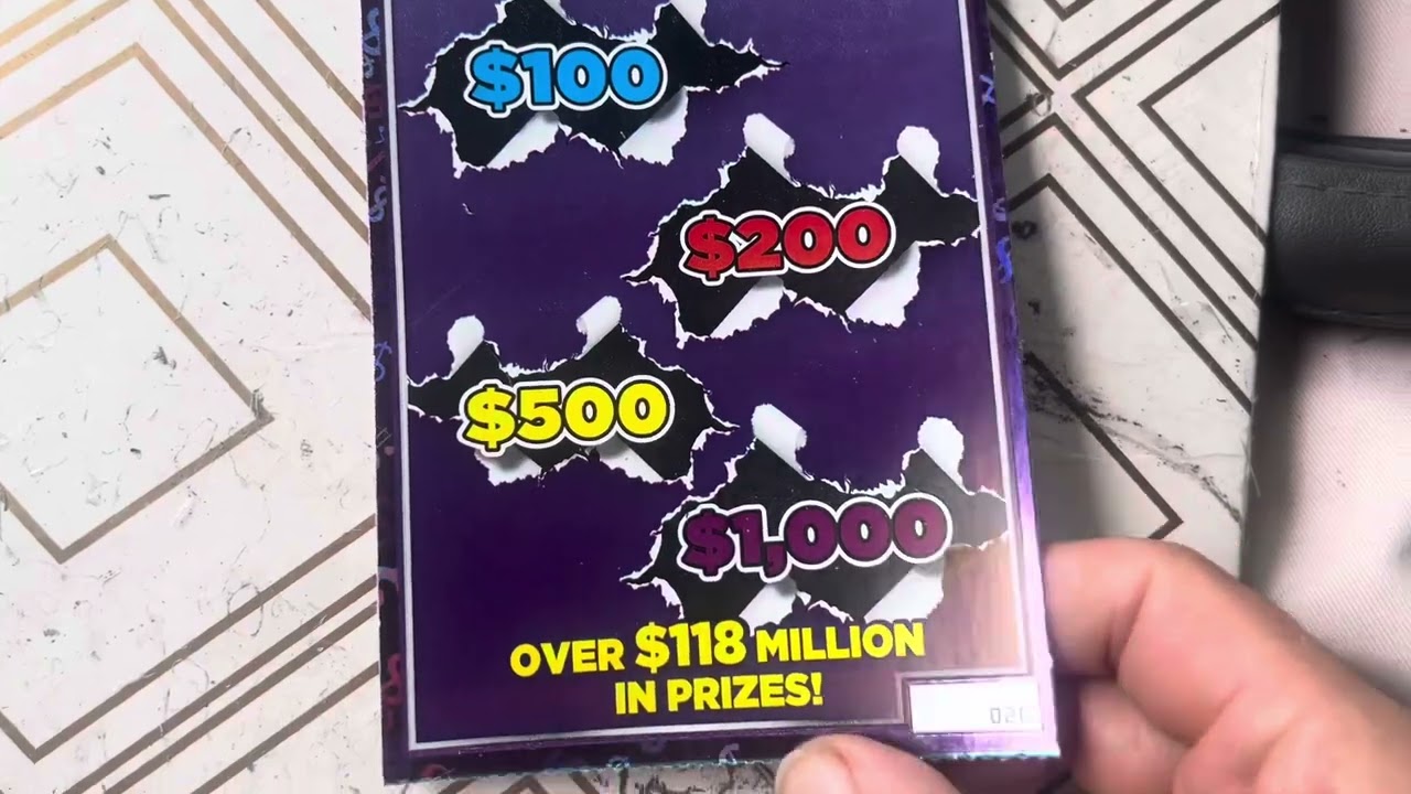 Video 1 de 4 💰 $1,000,000 Crossword y mas tickets