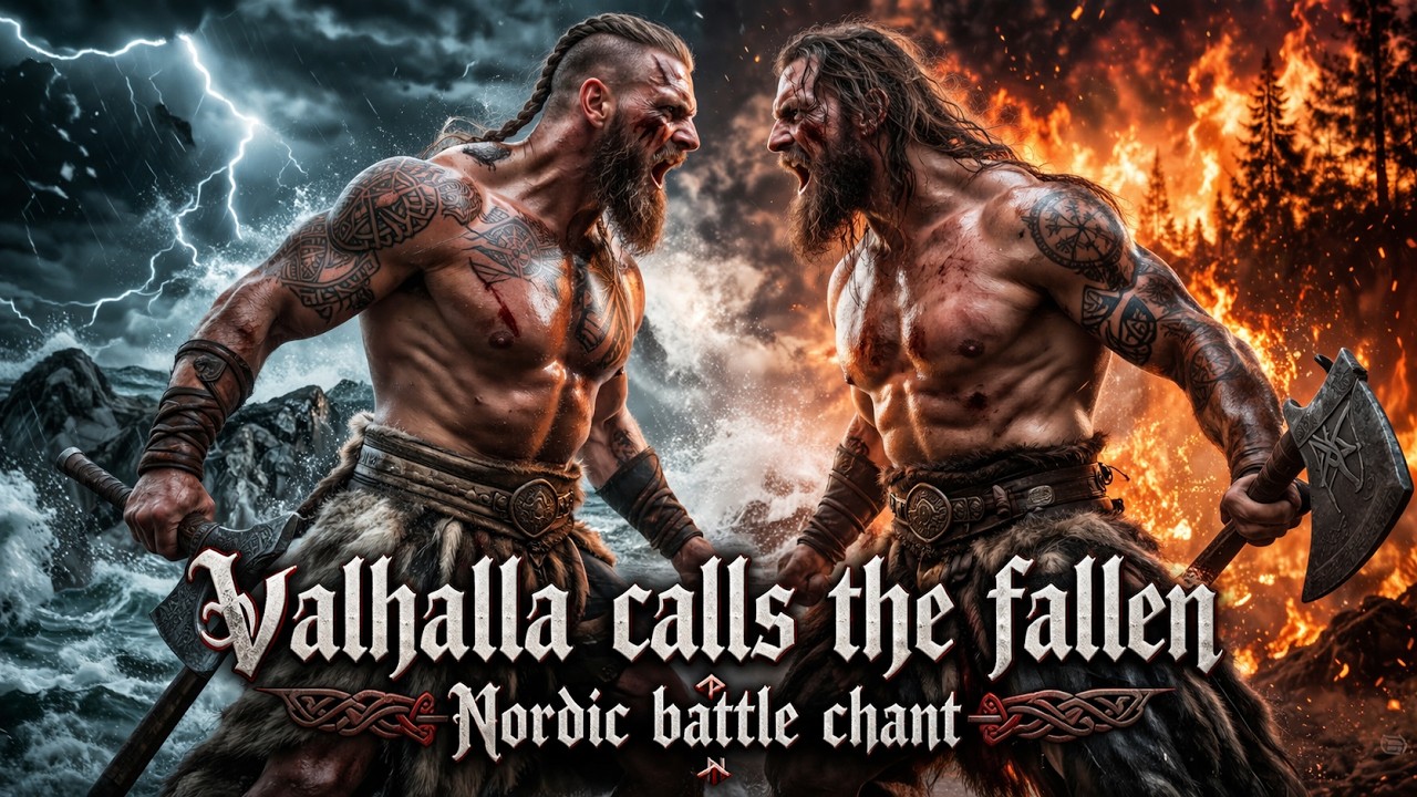 EPIC VIKING MUSIC ⚔️ Valhalla Calls the Fallen | Nordic Battle Chant (50 MIN)