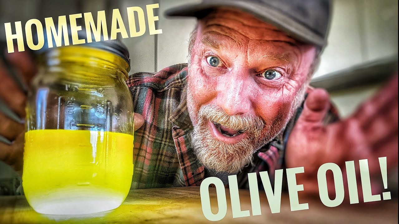 Homemade Olive Oil Pt 1