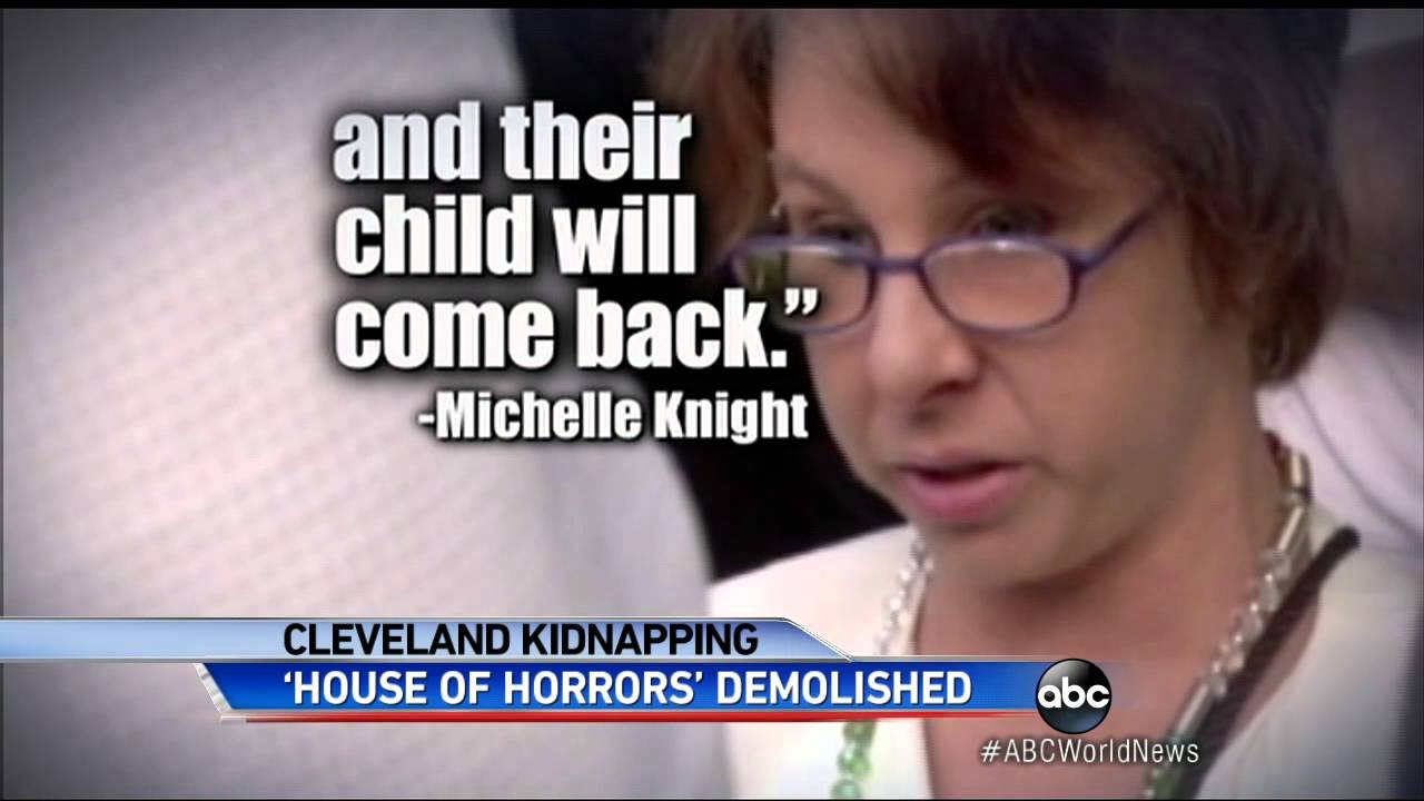 Demolition Day for the Cleveland House of Horrors