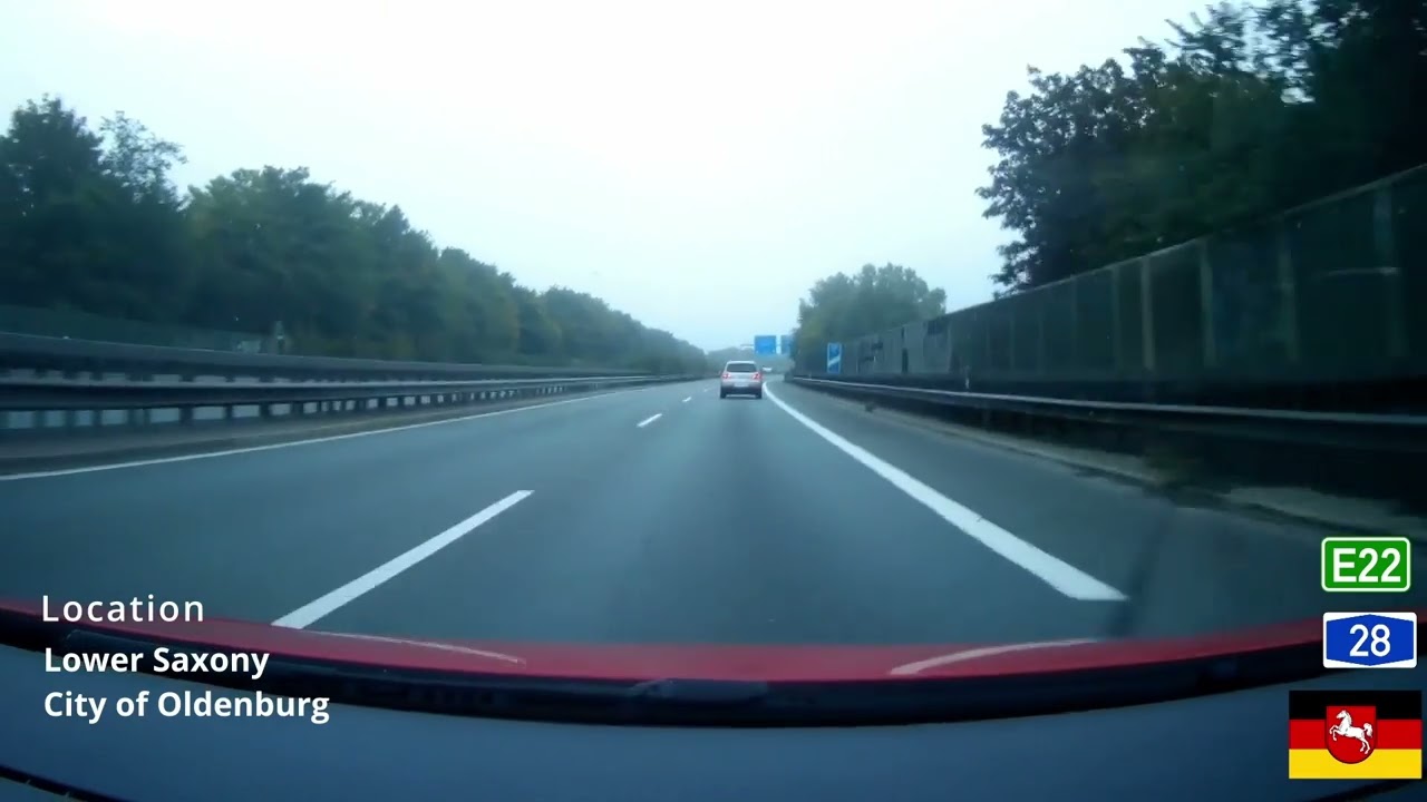 Realtime Road Trip from Northern Germany to Tyrol, Austria