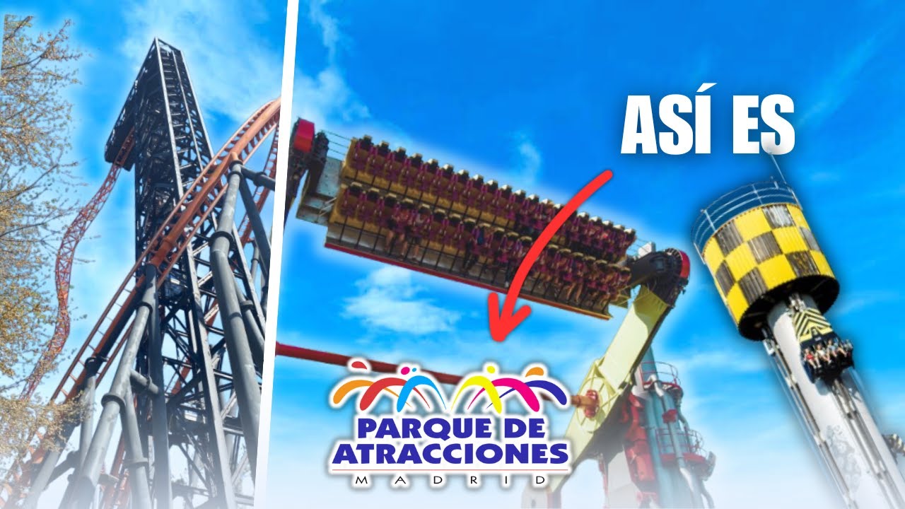 Así es PARQUE DE ATRACCIONES DE MADRID 2025 | Vlog
