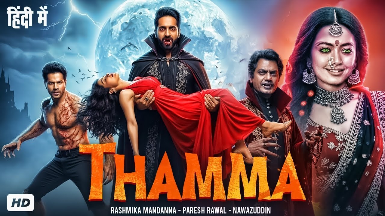 Thamma Full Horror Movie 2025 | Ayushmann Khurana, Rashmika Mandanna, Nawazuddin | Bollywood Movie
