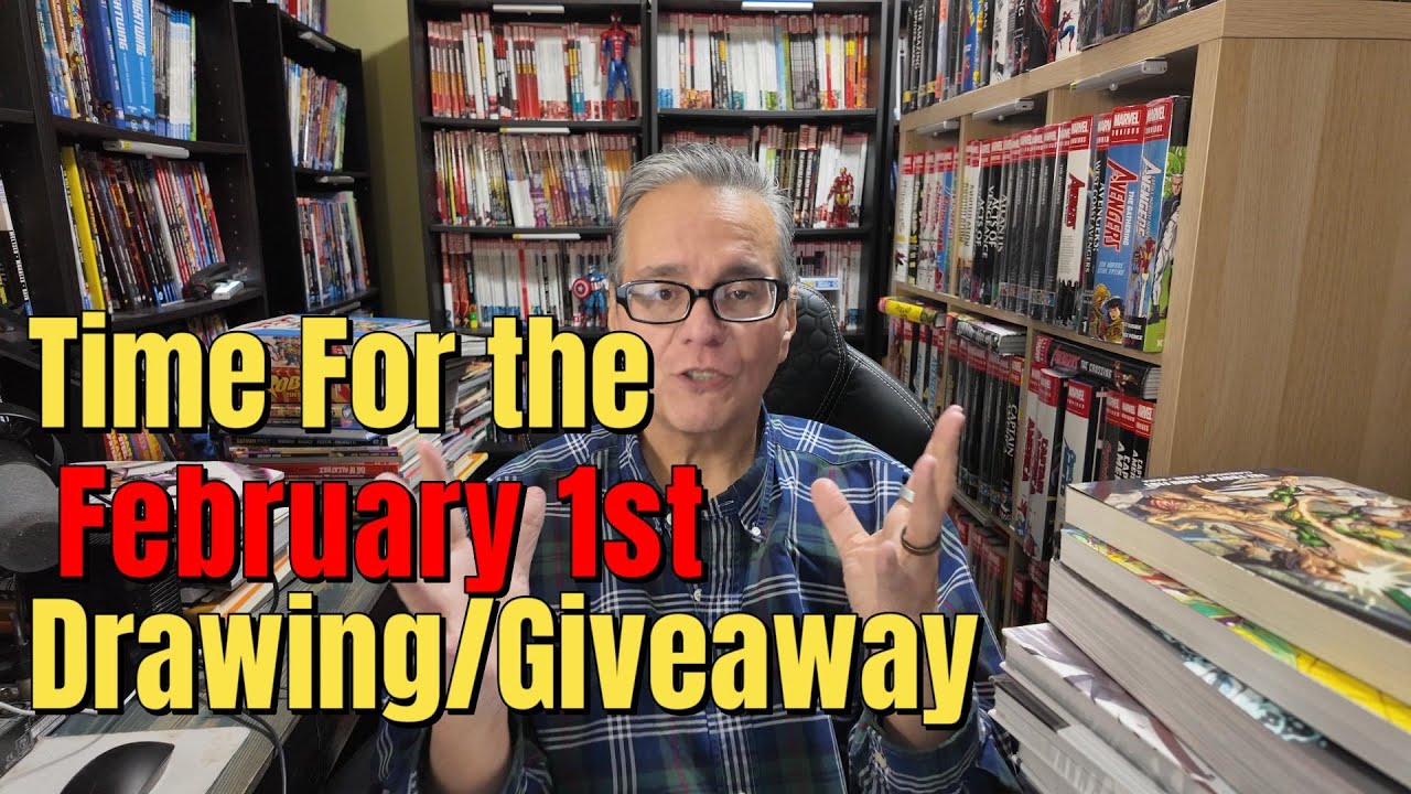 February 1st Comic Giveaway! 🎉 Winners Announced + Member Drawing