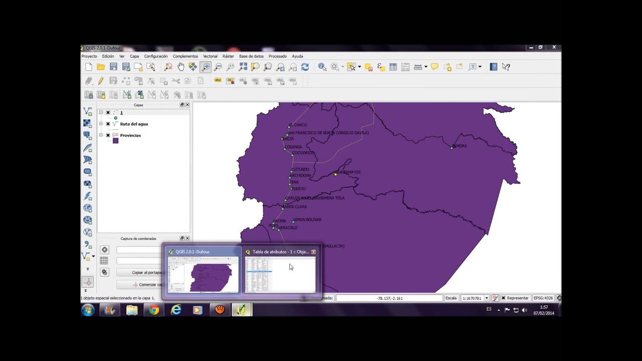 Tutorial 1 - Eliminar objetos espaciales en capa