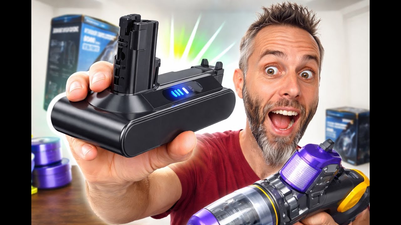 ЛУЧШАЯ замена аккумулятора Dyson V10?