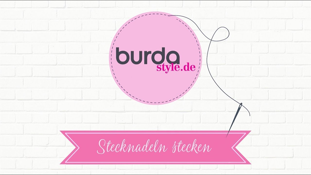 Stecknadeln professionell stecken
