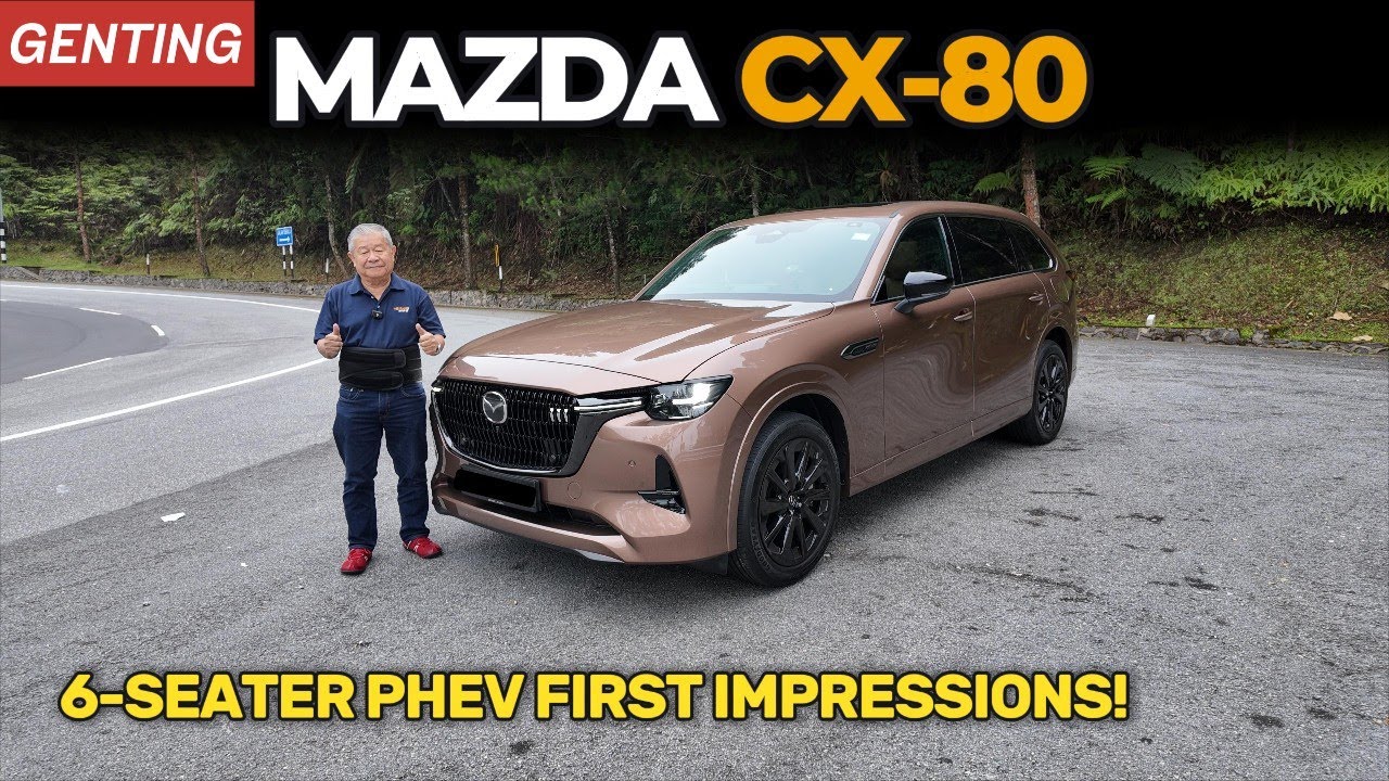 Новая Mazda CX-80, часть 2, Genting Climb | YS Khong Driving