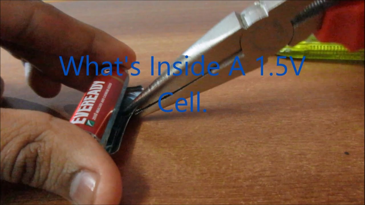 What's Inside A 1.5V Cell?