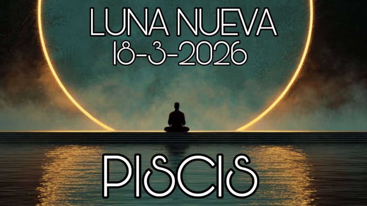 PISCIS ♓️ LUNA NUEVA 🌙 18-3-2026…WOW!!!…LIBERÁNDOTE DE LAS DUDAS!!!…🙌🏻🙌🏻🙌🏻