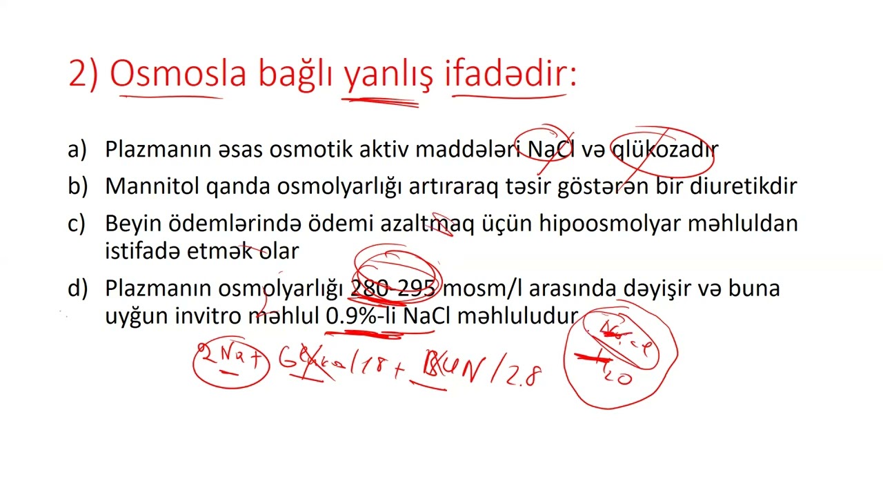 Dr Emil Fiziologiya sual izahı  (1.Mövzu )