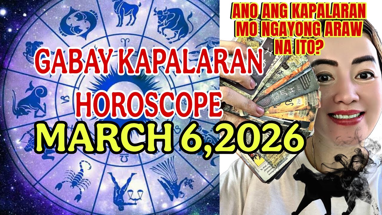 GABAY KAPALARAN HOROSCOPE FEBRUARY 6,2026 KALUSUGAN,PAG-IBIG,DATUNG,LUCKY COLORS AT LUCKY NUMBERS 