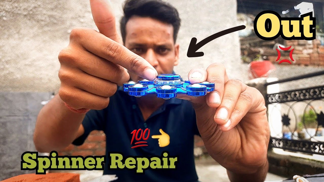 How to fix a fidget spinner that won't spin || Spinner Repair | Spinig toy
