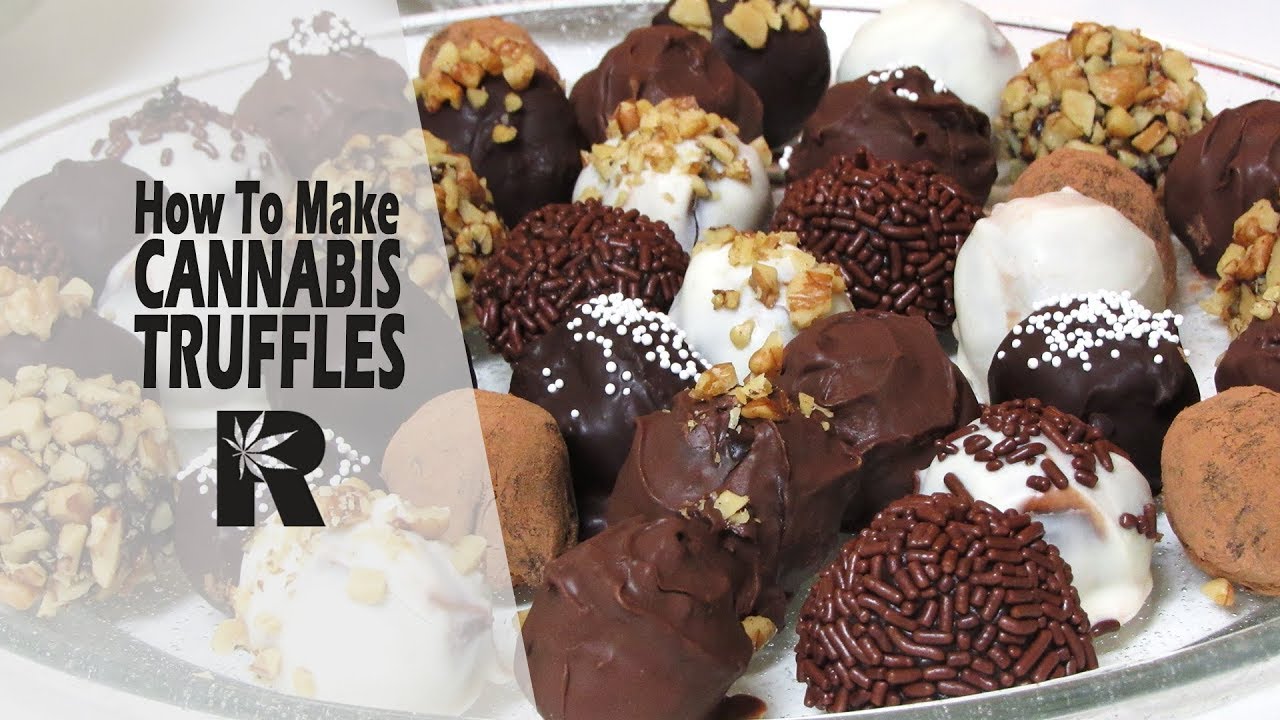 How To Make Cannabis Infused Chocolate Truffles (Marijuana Ganache Balls): Cannabasics #81