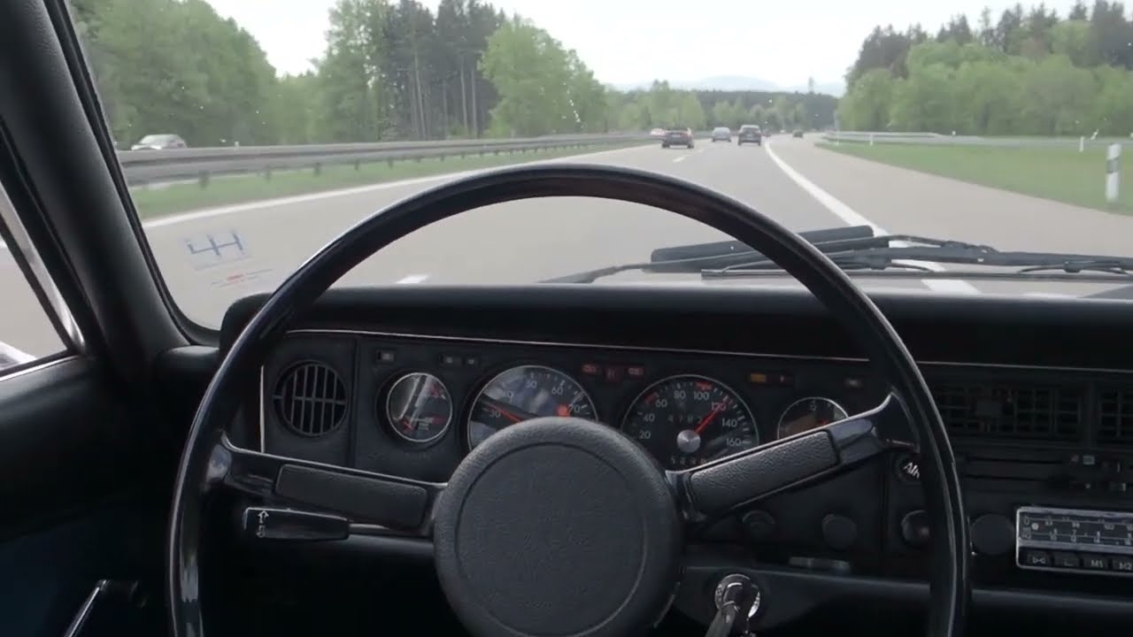 NSU RO 80 - on german Motorway Vmax 160 SOUND!