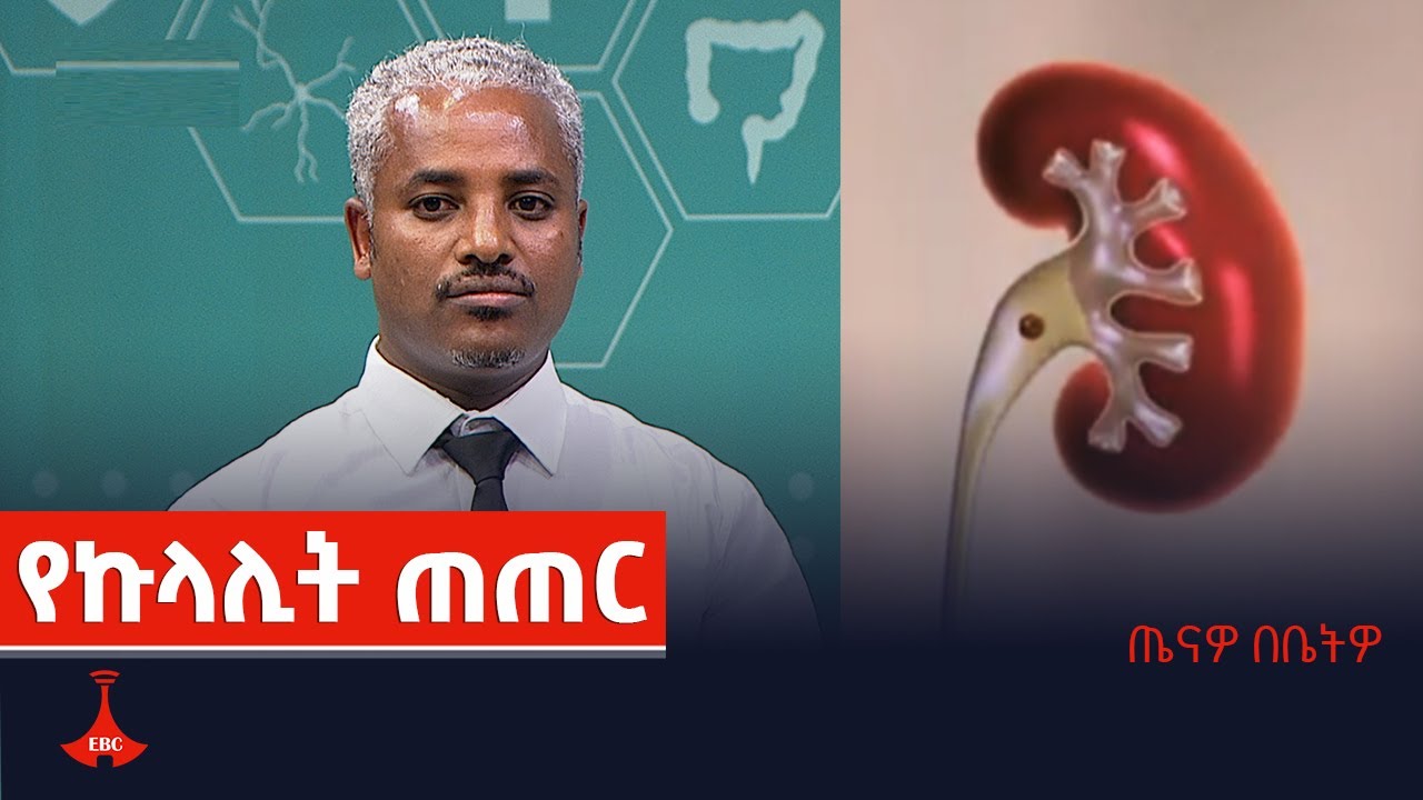 ጤናዎ በቤትዎ - የኩላሊት ጠጠር Etv | Ethiopia | News