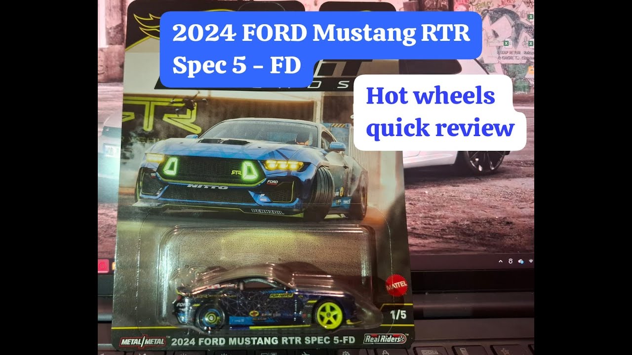 Hot Wheels Circuit Legend 2024 ford mustang rtr spec 5 | quick review