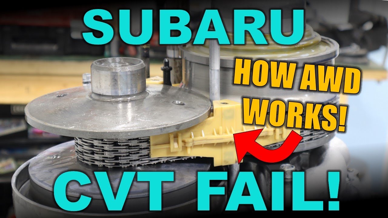 Are Subaru AWD CVT's Reliable? Subaru Outback Transmission Teardown!