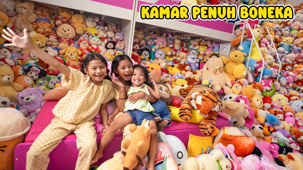 PENUHI KAMAR BARU ALUNA AMANDA ALEXA DENGAN RIBUAN BONEKA!!