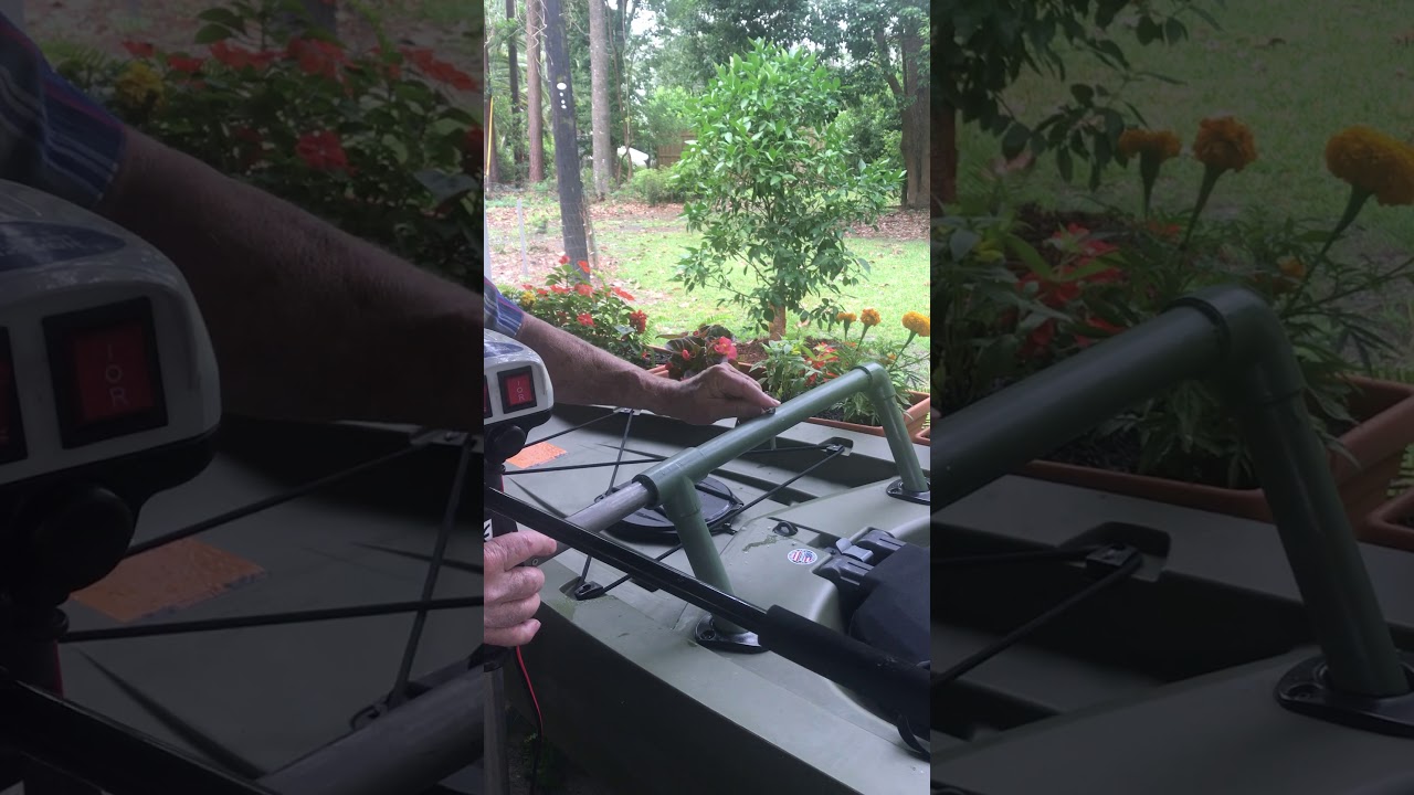 Kayak Motor Mount - HOW TO VIDEO!