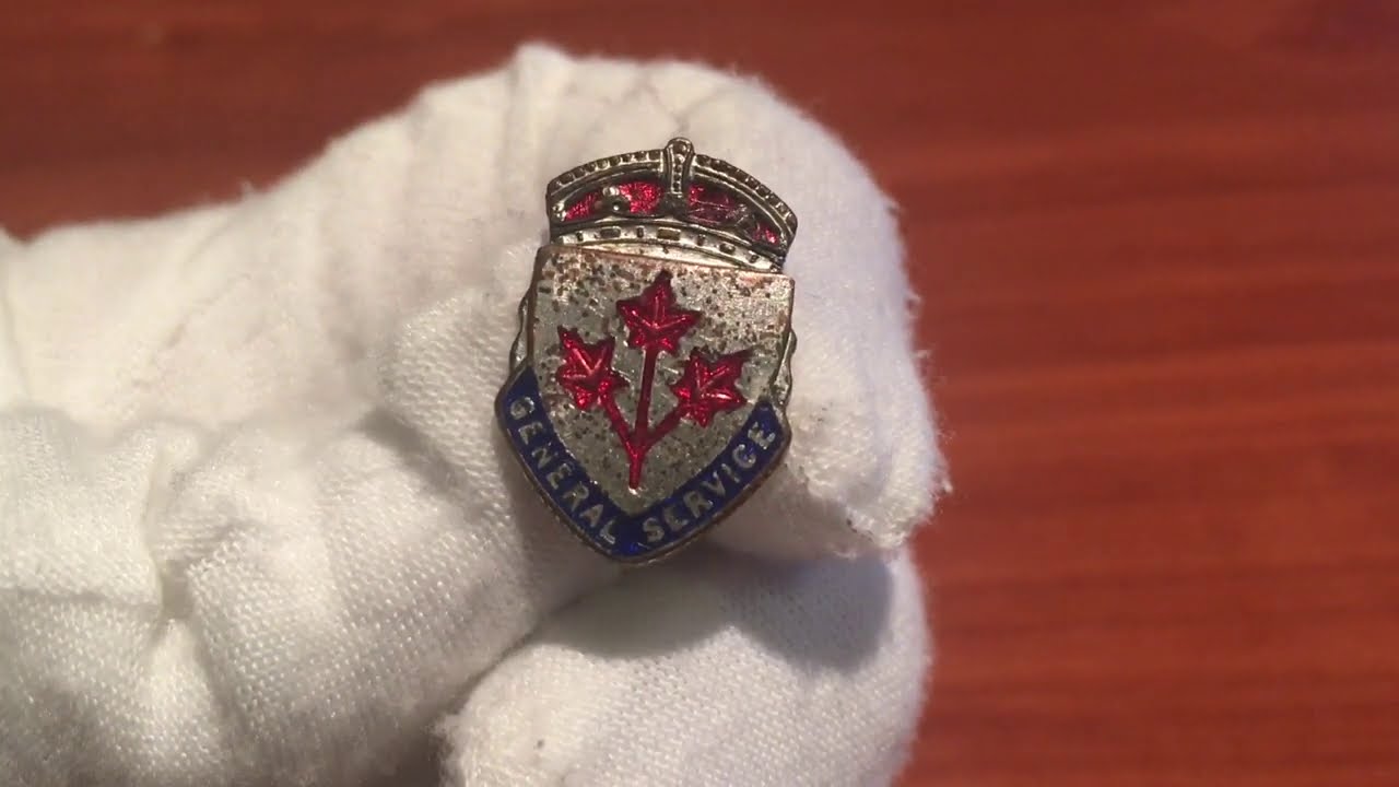 WW2 Canadian General Service Badge