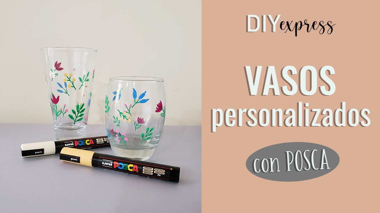 DIY express - VASOS PERSONALIZADOS con POSCA
