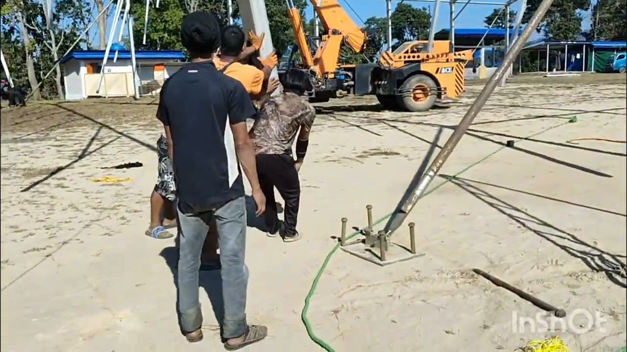 Kangts&uuml;ng centenary Hall construction day#video