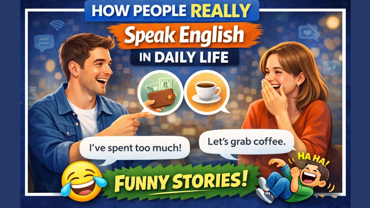 How People Really Speak English in Daily Life (Funny Stories)