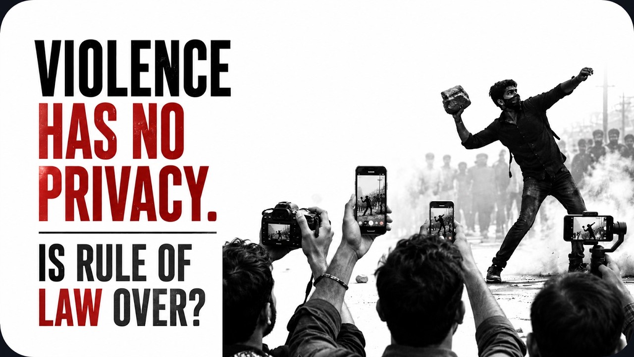 Privacy vs. Accountability - Can Violence Hide Behind Protest?