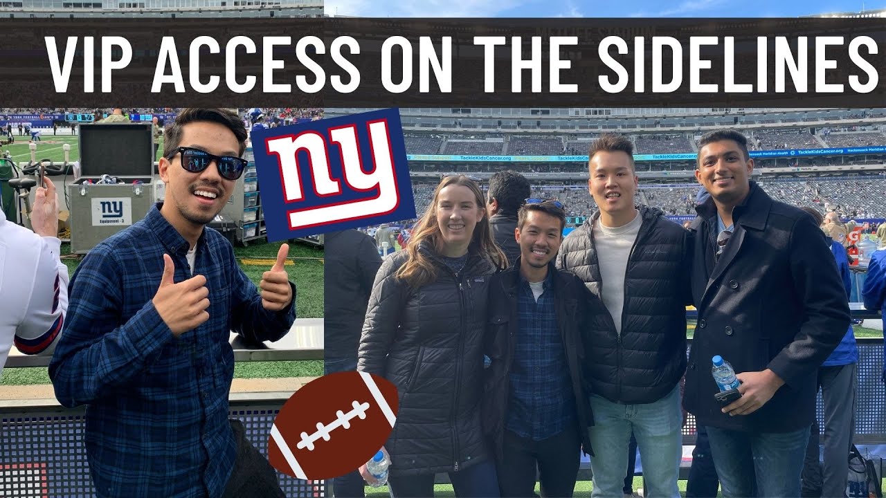 NY GIANTS GAME COACHES CLUB | VLOG | NGUYENER